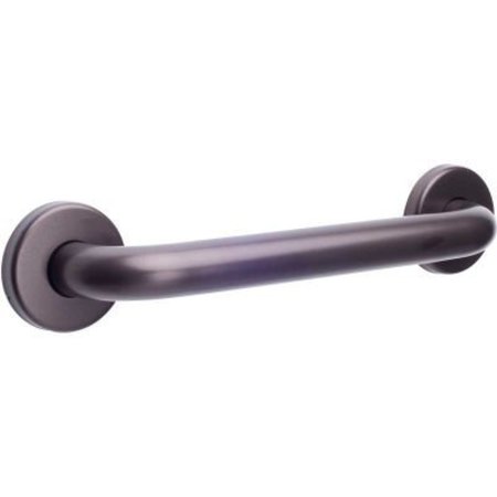 COMPONENT SOURCING INTERNATIONAL CSI Bathware 24" Straight Grab Bar, Stainless Steel - 1-1/2"Dia, Oil Rub Bronze - BAR-SB24-TW-150-OB BAR-SB24-TW-150-OB